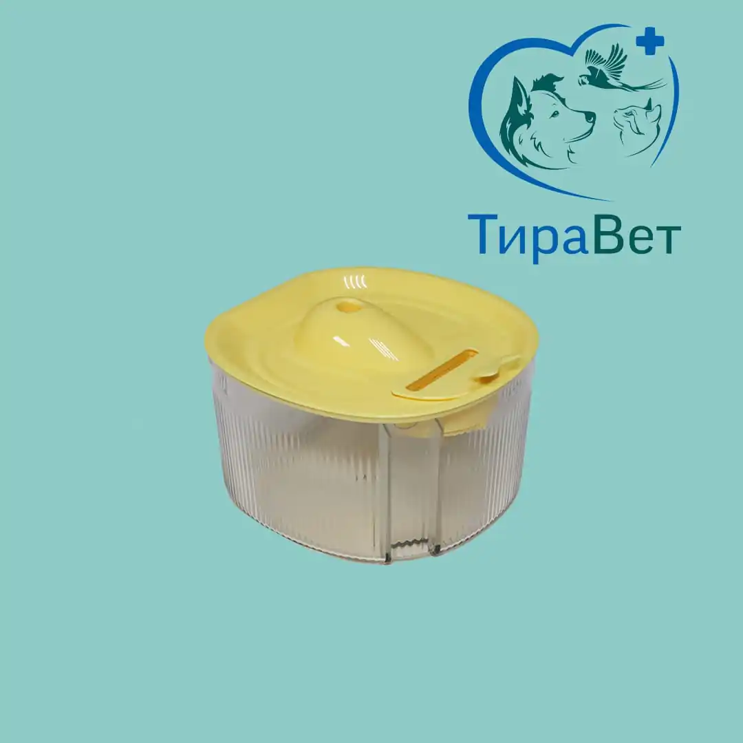 Фонтан для кошек прозрачный