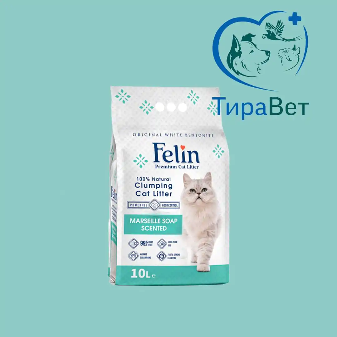 Наполнитель FELIN 10л марсельское мыло